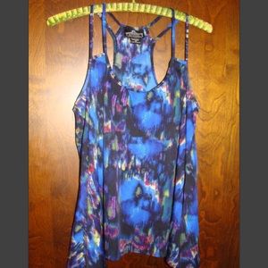 Angie multicolored tank top